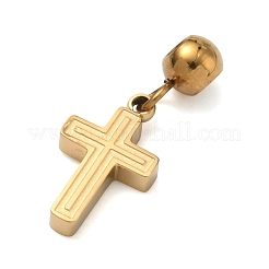 304 Stainless Steel Pendants&nbsp;STAS-K323-01G-G