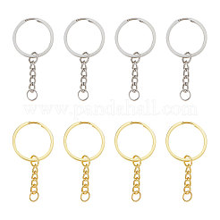 Alloy Split Key Rings&nbsp;PALLOY-CJ0001-44