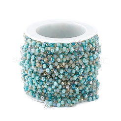 Handmade Glass Beaded Chains&nbsp;CHS-P016-46G-07