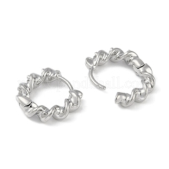 Brass Hoop Earrings&nbsp;EJEW-L292-001P