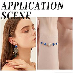 50Pcs Glass European Beads&nbsp;GLAA-PA0001-02