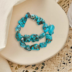 2 Strands Natural Magnesite Beads Strands&nbsp;G-PA0001-53