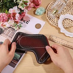 Leather Knife Sheath with Belt Loops&nbsp;AJEW-WH0410-491