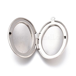 Tarnish Resistant 316 Stainless Steel Locket Pendants&nbsp;STAS-Z010-05