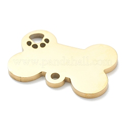 Ion Plating(IP) 304 Stainless Steel Pet Pendants&nbsp;LS-STAS-B016-04G