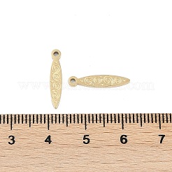 304 Stainless Steel Pendants&nbsp;STAS-I325-121G