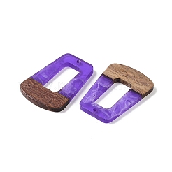 Resin & Wood Pendants&nbsp;WOOD-F015-11H