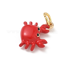 Alloy Enamel Pendants&nbsp;KK-H523-05A-G