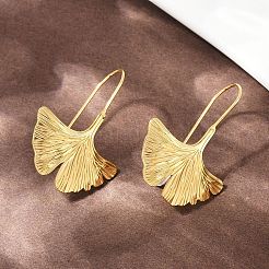304 Stainless Steel Dangle Earrings&nbsp;EJEW-A138-05G