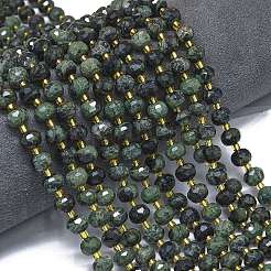 Natural Kambaba Jasper Beads Strands&nbsp;G-K389-E13-01