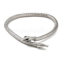 Alloy Popcorn Chain Necklaces&nbsp;LS-NJEW-Z020-01A-P
