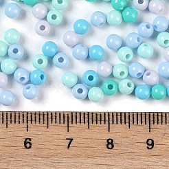 Opaque Acrylic Beads&nbsp;X1-OACR-H118-07B-04