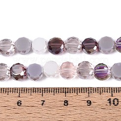 Electroplate Glass Beads Strands&nbsp;EGLA-N022-03A-A02
