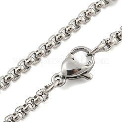 201 Stainless Steel Pendant Necklaces&nbsp;NJEW-H030-04P