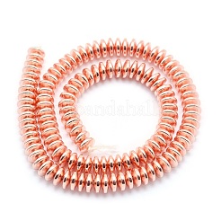 Electroplate Non-magnetic Synthetic Hematite Beads Strands&nbsp;G-L485-05B-RG