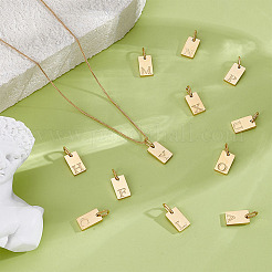 1 Bag 26Pcs 304 Stainless Steel Charms&nbsp;STAS-HY0002-11