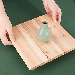 Wooden Heat Insulation Pot Mat&nbsp;TOOL-WH0053-23