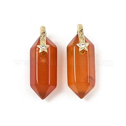 Natural Mixed Stone Double Terminal Pendants&nbsp;GG-CBA4154-07G