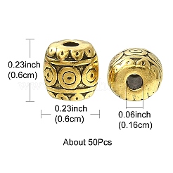 Tibetan Style Alloy Beads&nbsp;PALLOY-YW0001-78