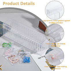 Plastic Commemorative Coin Storage Box&nbsp;AJEW-FH0005-34