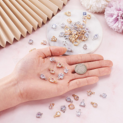 Alloy Charms&nbsp;ZIRC-TA0001-04