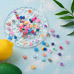 320Pcs 8 Styles Handmade Polymer Clay Beads&nbsp;CLAY-TA0001-15