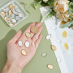 DIY Oval Pendants Making Kits&nbsp;DIY-PH0032-16