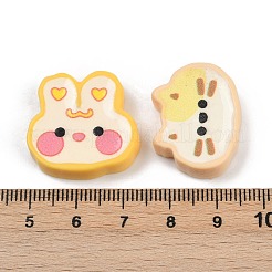 Opaque Cartoon Resin Animal Cabochons&nbsp;RESI-R465-01