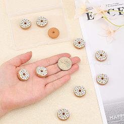 10Pcs Food Grade Eco-Friendly Silicone Focal Beads&nbsp;SIL-CA0001-44