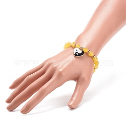 Natural Jade Stretch Bracelet&nbsp;BJEW-JB08525-04