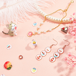 Glass Cabochons&nbsp;GLAA-WH0025-23B