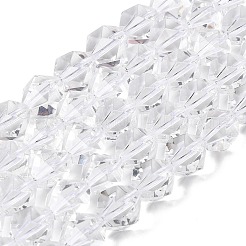 Synthetic Quartz Crystal Beads Strands&nbsp;G-Z119-A42-03