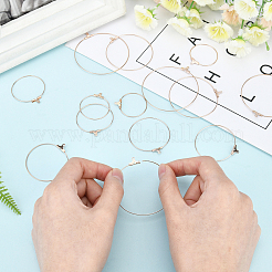 24Pcs 6 Style 304 Stainless Steel Pendants&nbsp;STAS-DC0001-24