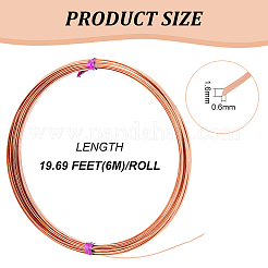 Copper Craft Wire&nbsp;CWIR-WH0001-B02