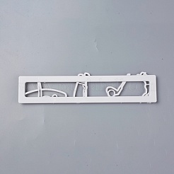Food Grade Plastic Cookie Cutters&nbsp;DIY-L020-21