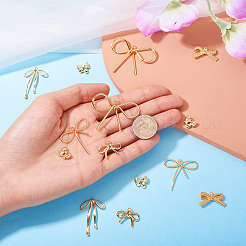 14Pcs 7 Styles Brass Charms&nbsp;KK-TA0001-85