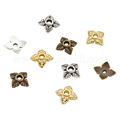 Alloy Tibetan Style Bead Caps&nbsp;TIBEB-TA0001-09