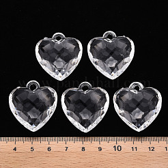 Transparent Acrylic Pendants&nbsp;TACR-T024-03B-205