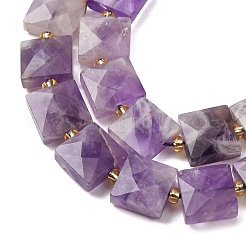 Natural Amethyst Beads Strands&nbsp;G-F839-A14-01