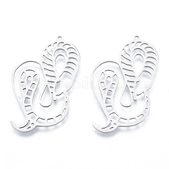 Non-Tarnish 201 Stainless Steel Pendants&nbsp;STAS-N090-LA938-1