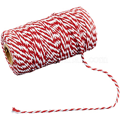 2 Rolls Macrame 2-Ply Cotton Braided Thread&nbsp;MAKN-CY0001-01D