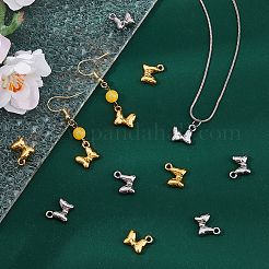 20Pcs 2 Colors 304 Stainless Steel Charms&nbsp;STAS-HS0001-88