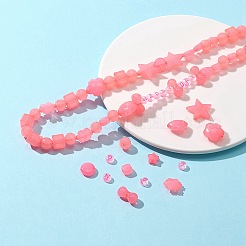 Mixed Shapes Imitation Jelly Acrylic Beads&nbsp;MACR-FS0001-29