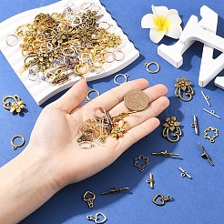 Alloy Toggle Clasps&nbsp;TIBEB-YW0002-03