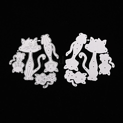 Cat Carbon Steel Cutting Dies Stencils&nbsp;DIY-A008-38