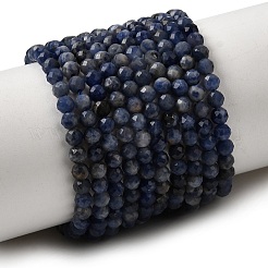 Natural Sodalite Beads Strands&nbsp;G-L653-B02-3mm-03