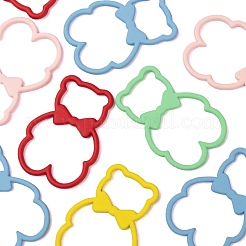 30Pcs 5 Colors Spray Painted Alloy Pendents&nbsp;FIND-LS0001-54