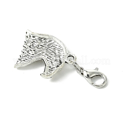 40Pcs 20 Styles Tibetan Style Alloy Pendant Decorations&nbsp;HJEW-AB00257