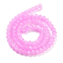 Baking Paint Imitation Jade Glass Bead Strands&nbsp;DGLA-A034-J6MM-A49