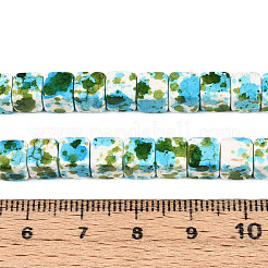 Spray Painted Synthetic Turquoise Beads Strands&nbsp;TURQ-T004-13C